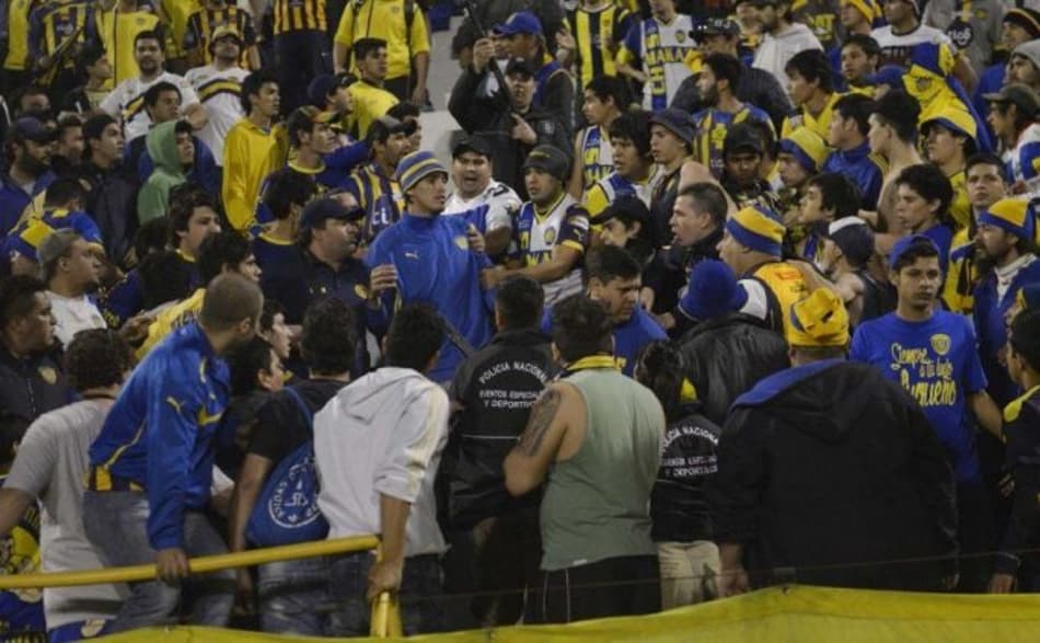 Fim de semana é marcado por violência no futebol paraguaio