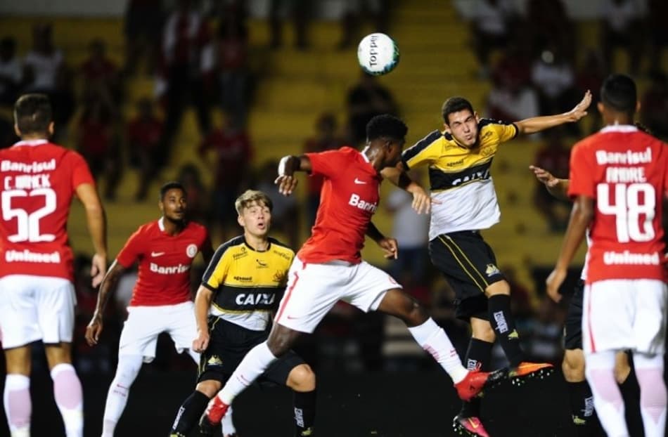Com reservas, Inter faz 3 a 1 no Criciúma e avança na Primeira Liga