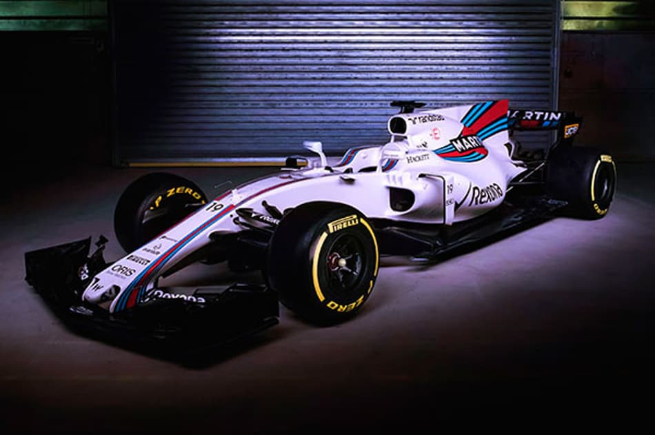 Williams faz sua apresentação oficial e carro ganha 'barbatana'