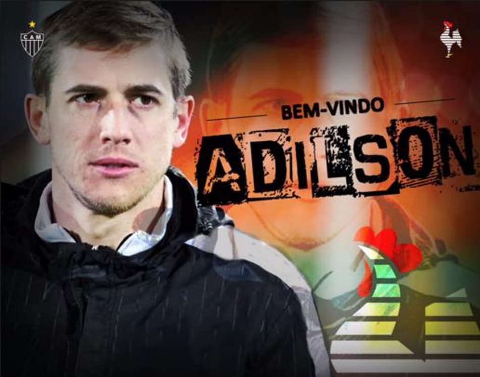 Adilson, novo reforço do Galo, agradece o carinho da torcida