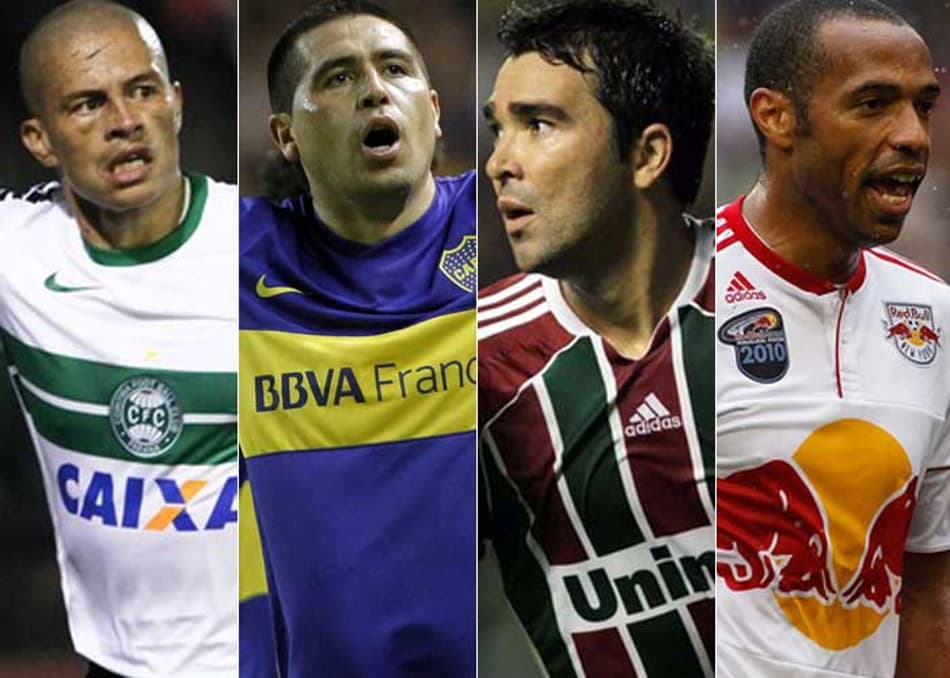 Alex, Riquelme… Veja os trintões aposentados que resolveriam os problemas do seu time