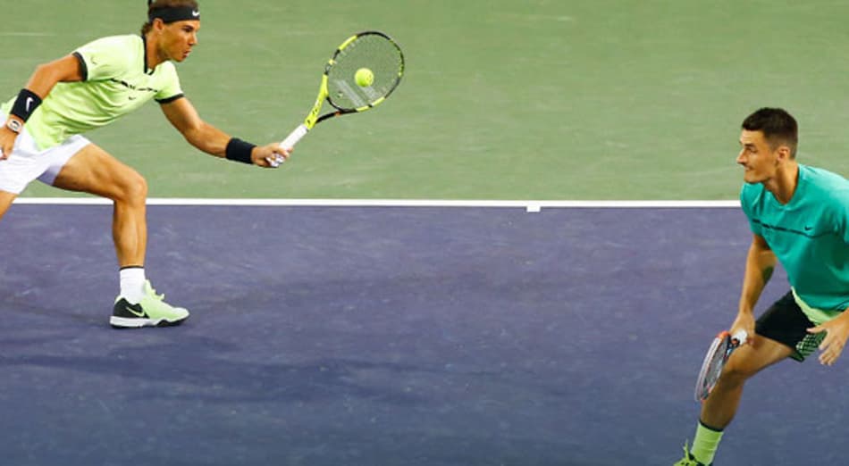 Rafael Nadal e Bernard Tomic