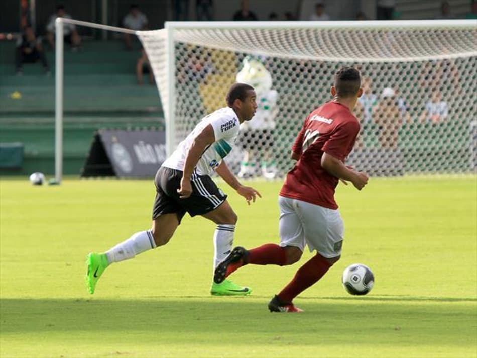 Em jogo fraco, Coritiba e J. Malucelli não saem do 0 a 0