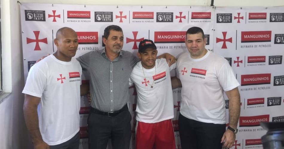 Ronaldo Jacaré, Jorge Monteiro (Presidente da Refinaria de Manguinhos), José Aldo e Pedro Rizzo
