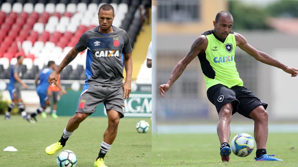 Luis Fabiano e Roger: da Ponte Preta ao Vasco x Botafogo desta noite