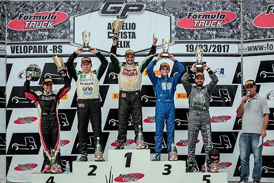 Salustiano vence abertura da Truck no Velopark, Cirino é o segundo