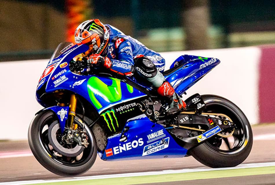 Vinãles lidera primeiro treino da MotoGP no Qatar