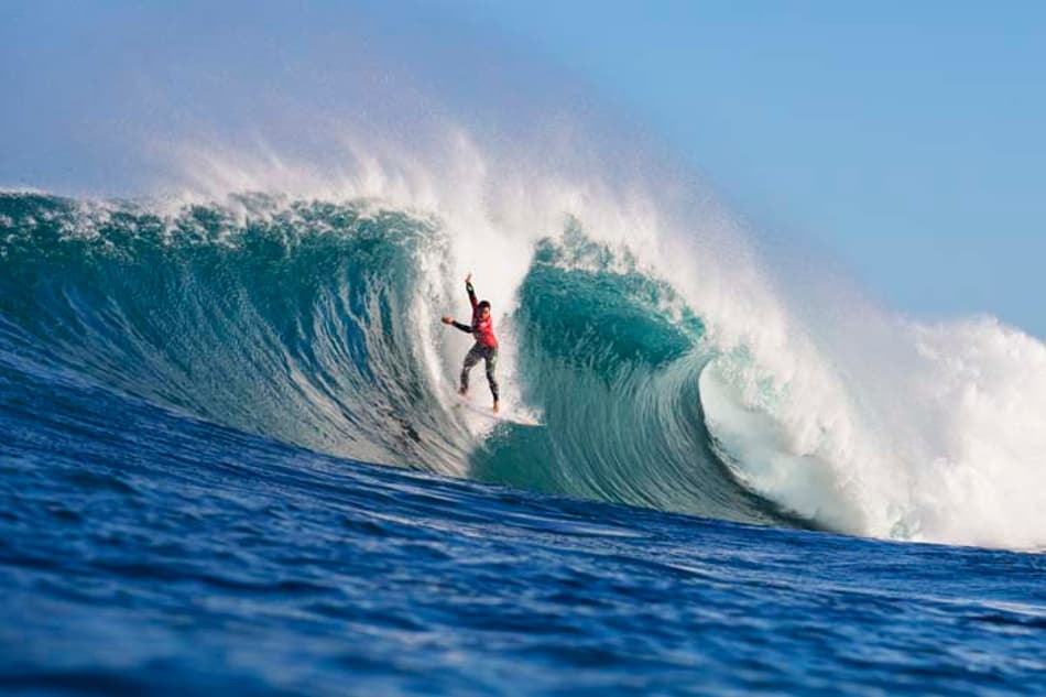 Adriano de Souza está nas quartas de final de Margaret River