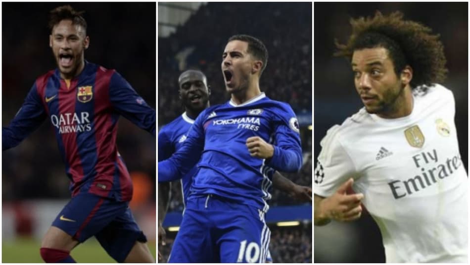 Neymar, Hazard, Marcelo… Confira o Vaivém desta segunda-feira