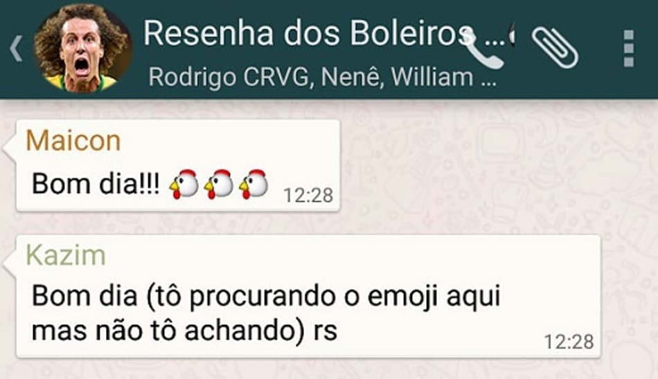 WhatsApp da Zoeira: a resenha dos boleiros dessa semana