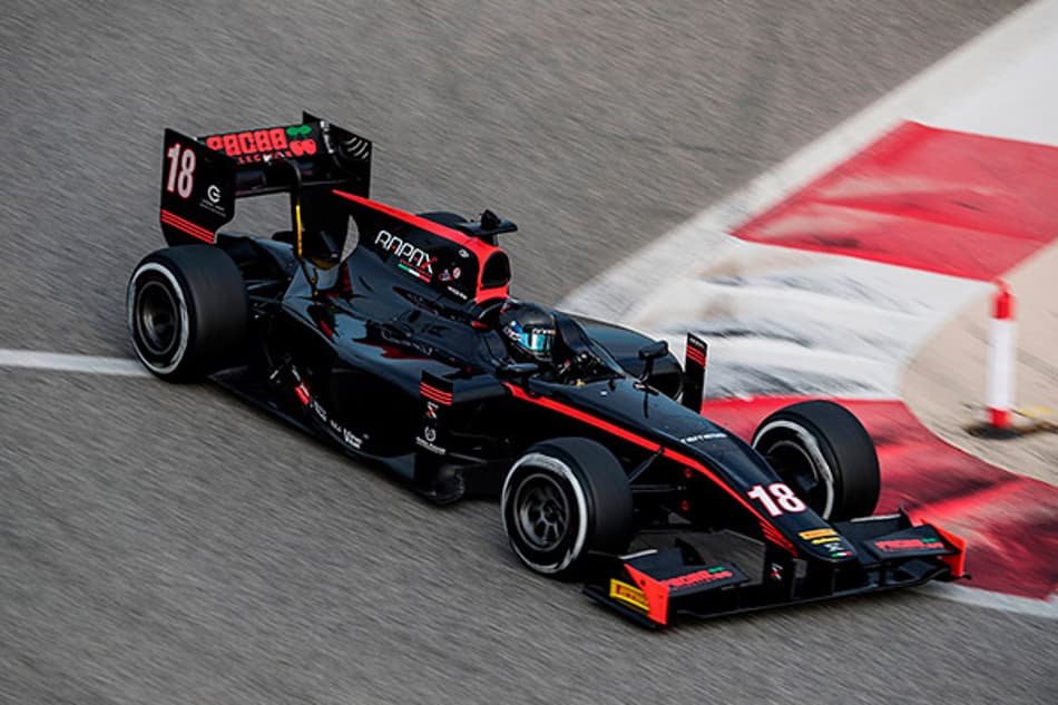 Nyck de Vries lidera último dia de testes da F2