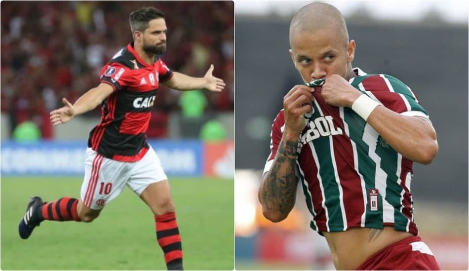 Treino de luxo: Diego e Marcos Jr comandam Fla-Flu em Cariacica
