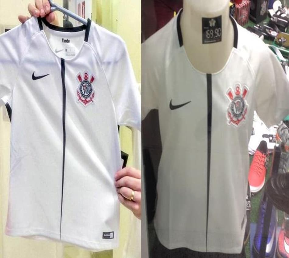 Provável nova camisa titular do Corinthians vaza na internet