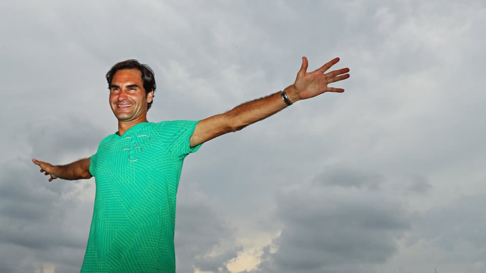 Roger Federer (SUI) é o quarto no Ranking mundial
