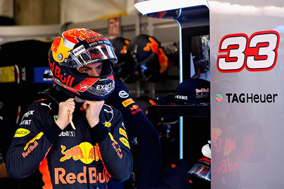 Chuva atrapalha primeira sessão, liderada por Max Verstappen