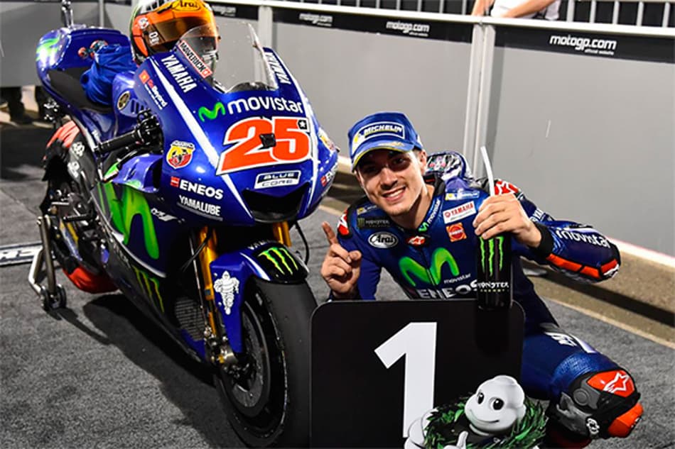 Maverick Vinales lidera primeira sessão de treinos na Argentina