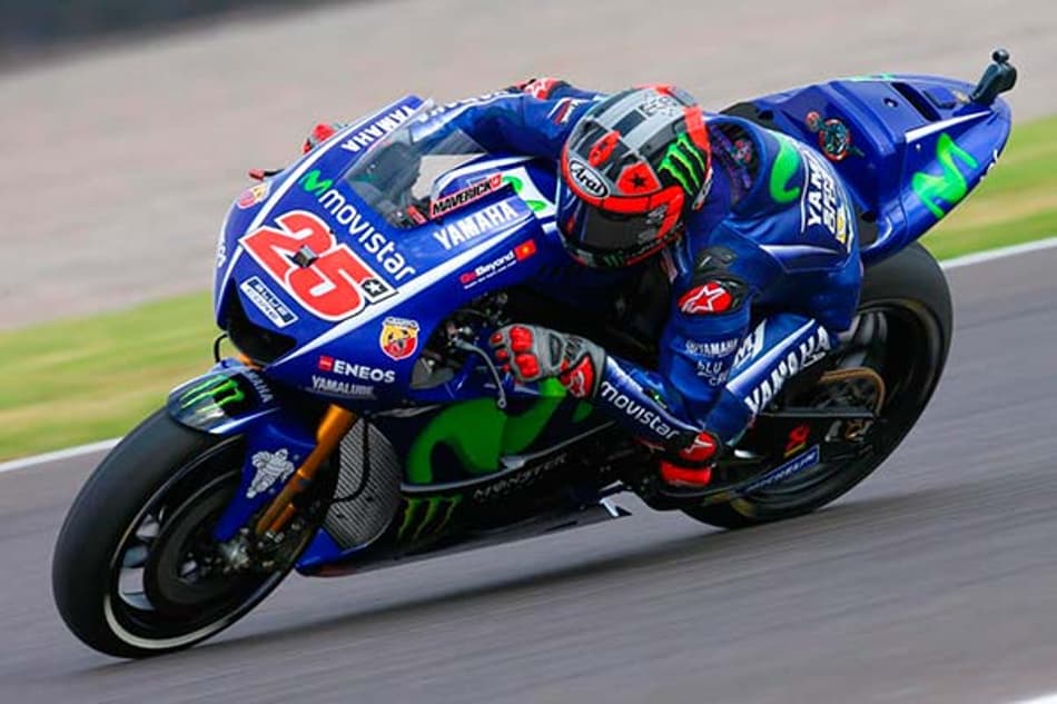 Vinales garante a pole com um 1-2-3 lugares da Yamaha em Le Mans