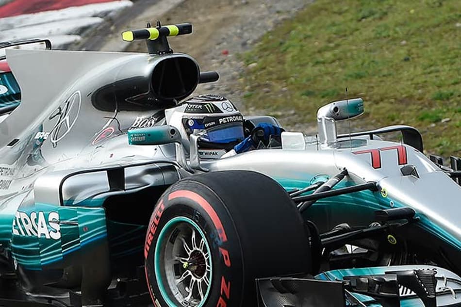 F1: Bottas lamenta terceiro lugar a apenas 0.001s de Vettel