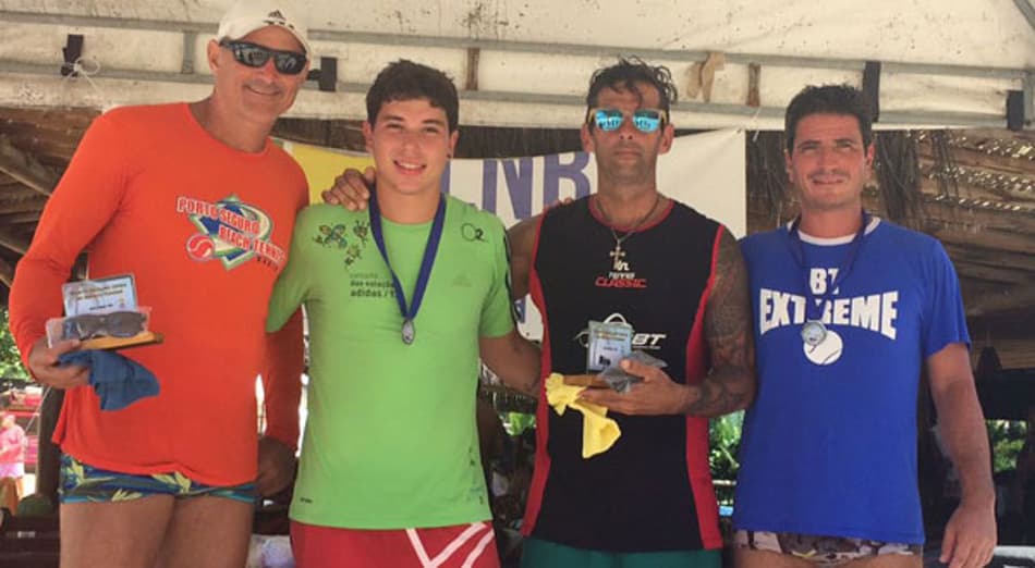 Definidos os campeões da 6ª etapa da Liga Nacional de Beach Tennis em Porto Seguro (BA)