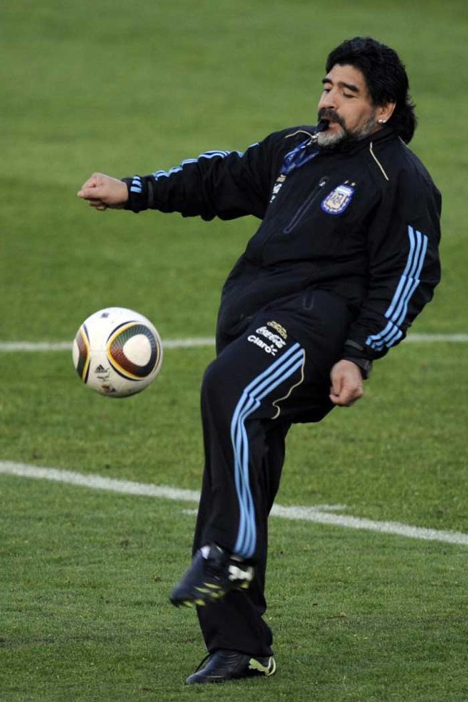 Maradona não poupou críticas ao atual treinador da seleção argentina