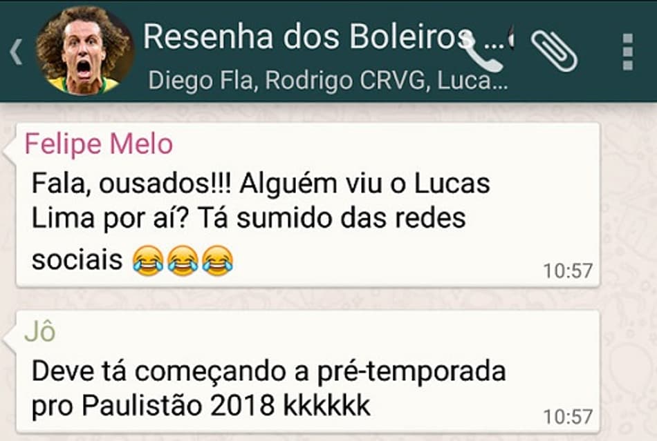 WhatsApp da Zoeira: a resenha dos boleiros dessa semana