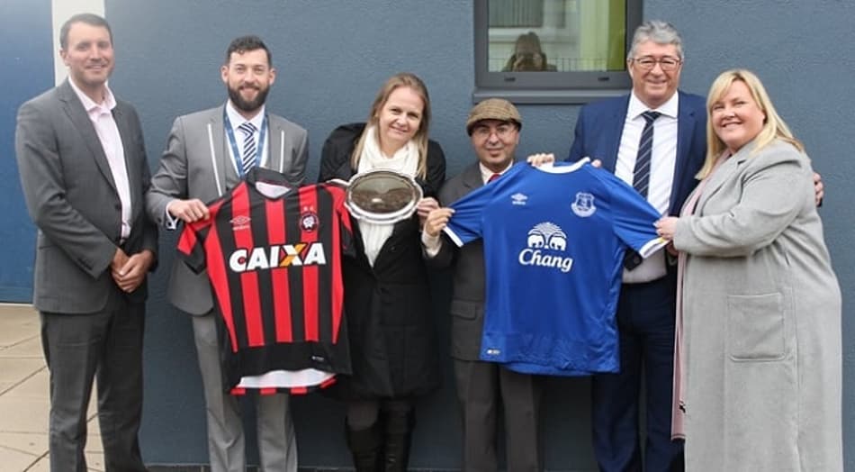 Atlético-PR fecha parceria para troca de conhecimento com o Everton