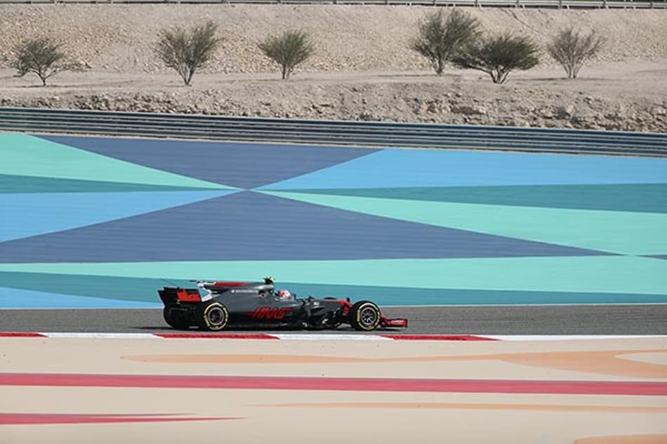 Haas tem "dia sólido" nos primeiros testes para o GP do Bahrain