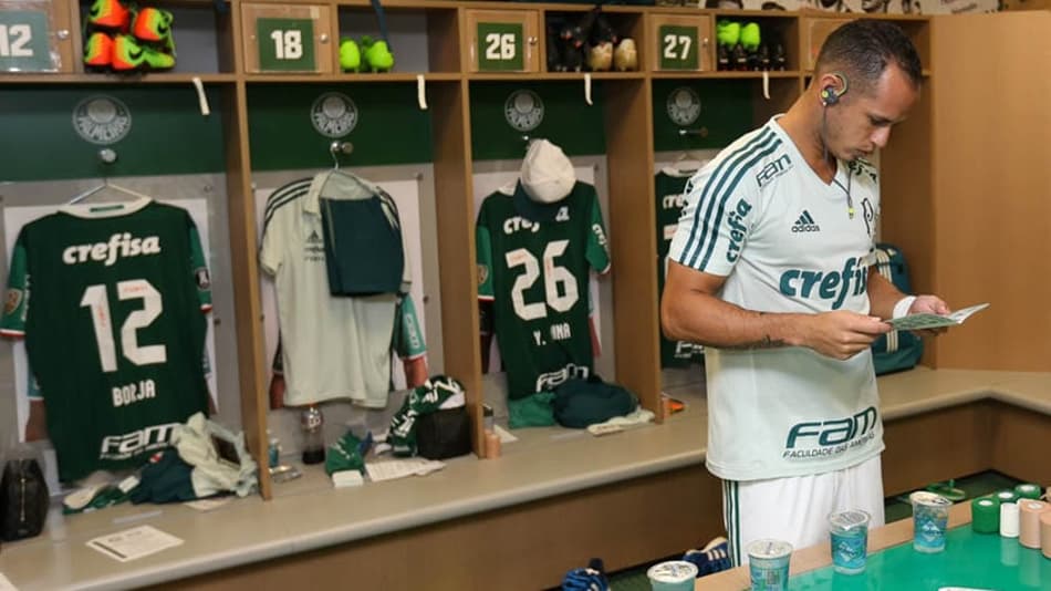 Guerra fará sua terceira partida seguida pelo Verdão &nbsp;