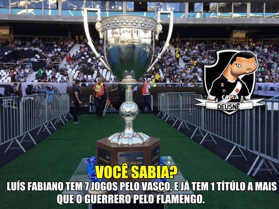 Vascaínos tiram onda com título da Taça Rio e provocam rivais; veja memes
