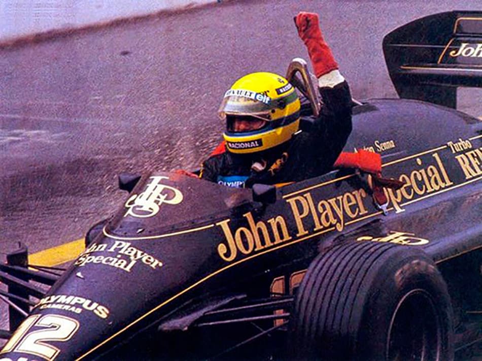 VÍDEO: 32 anos atrás, Ayrton Senna conquistava sua primeira vitória na F1