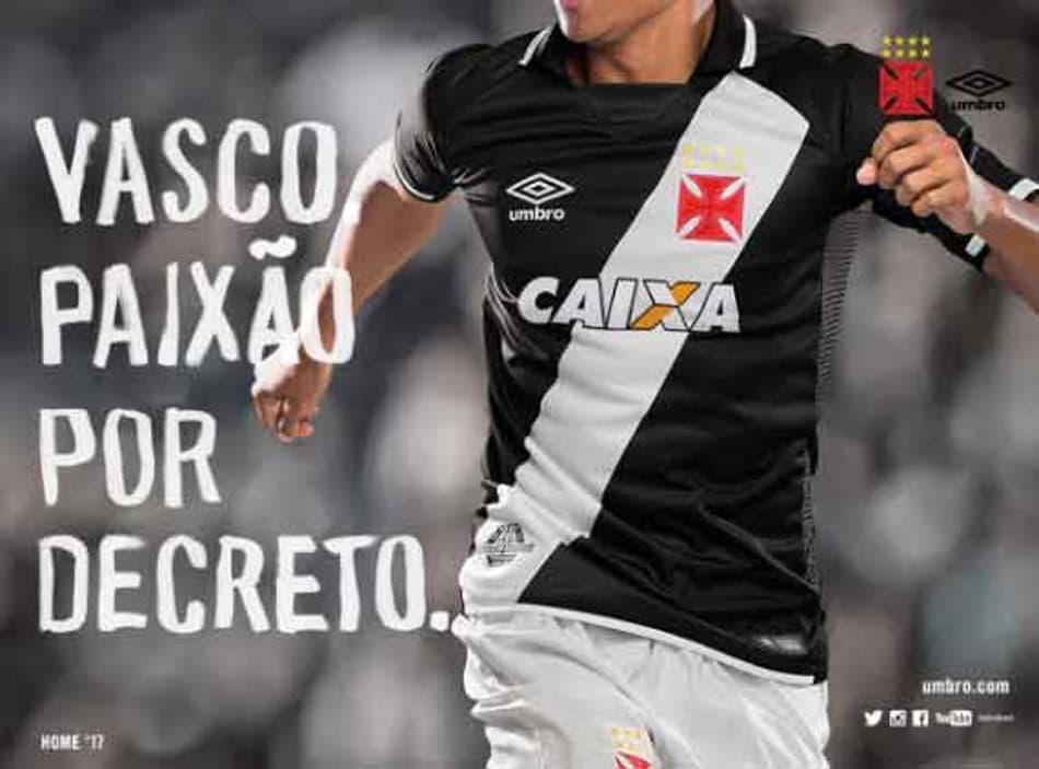 Roupa nova! Vasco apresenta novas camisas para a temporada
