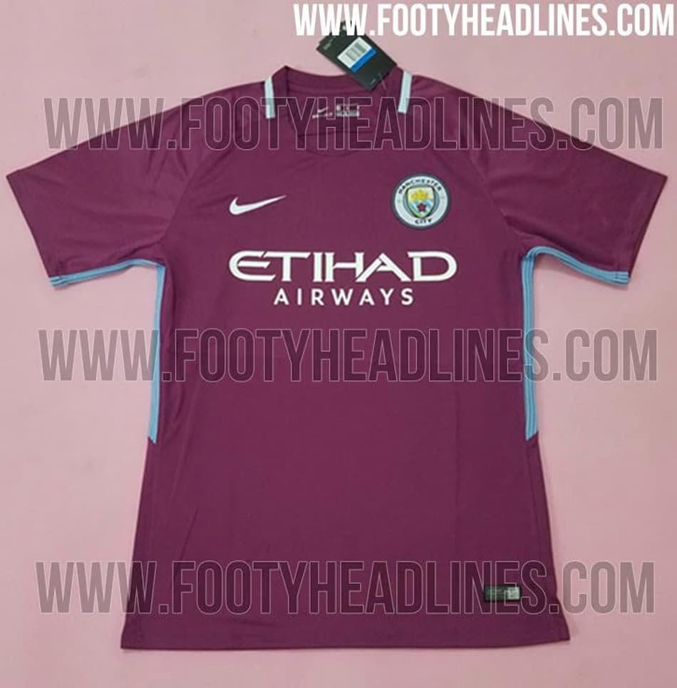 Pacotão: Site revela novas camisas de Manchester City, Olympique e River Plate