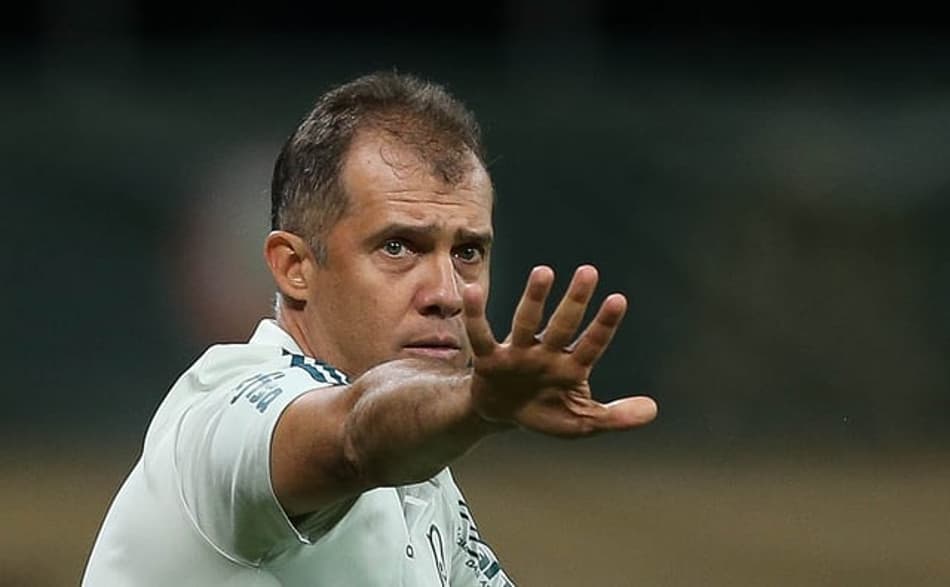 Eduardo Baptista, durante a vitória por 1 a 0 sobre a Ponte Preta