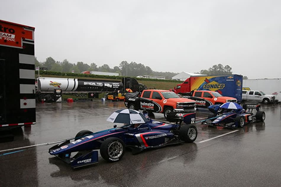 INDY LIGHTS: Matheus Leist faz corrida de recuperação após chuva em Barber