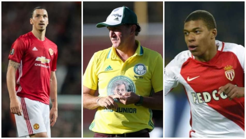 Ibrahimovic, Cuca, Mbappé… Confira o Vaivém desta quarta-feira