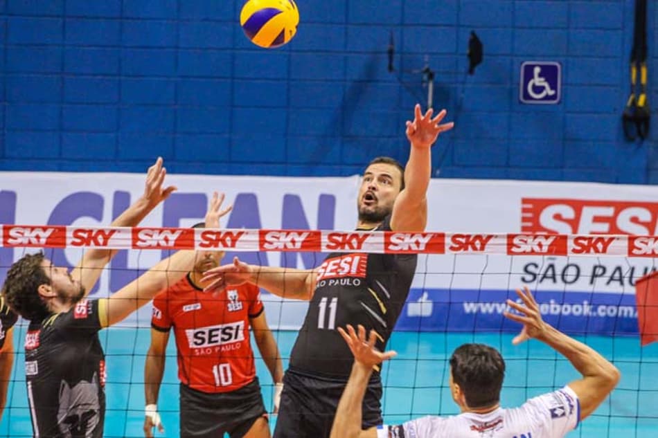 Em casa, Sesi-SP tenta seguir vivo nas semifinais da Superliga