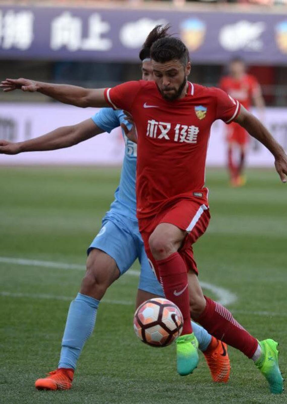 Com boa atuação pelo Tianjin, Junior Moraes acredita em crescimento do time
