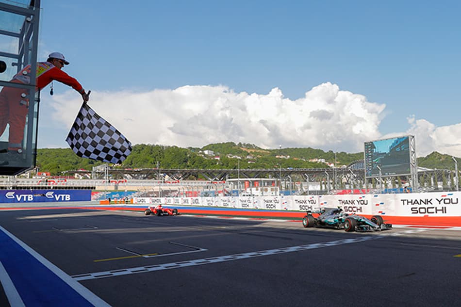 GP da Rússia de F1: reveja o 'ao vivo' da corrida em Sochi