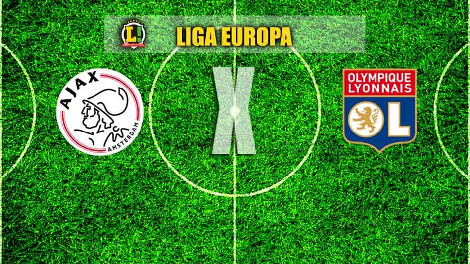 Ajax recebe Lyon em duelo pela semifinal da Liga Europa