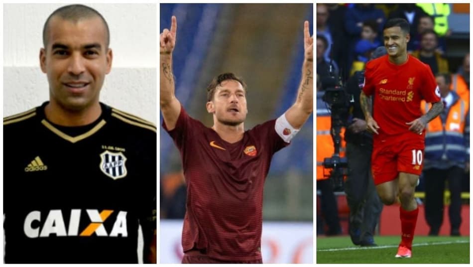 Sheik, Totti, Coutinho… Confira o Vaivém desta quarta
