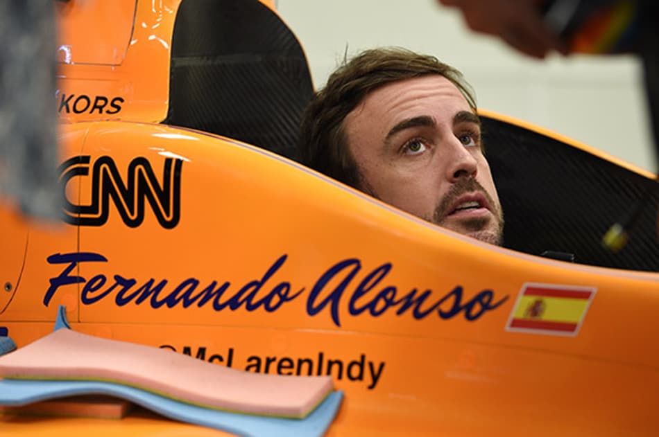 Fernando Alonso vai testar o carro da IndyCar ainda em 2018