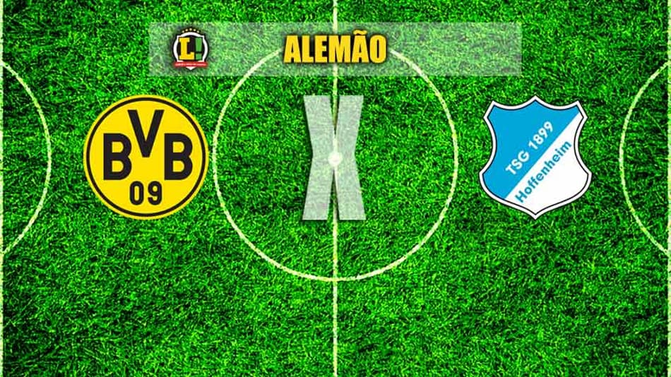 Borussia Dortmund e Hoffenheim fazem confronto direto no Alemão