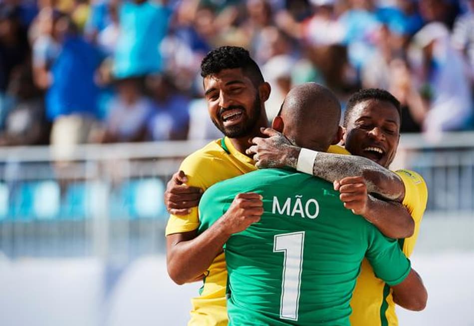Brasil é pentacampeão da Copa do Mundo de beach soccer