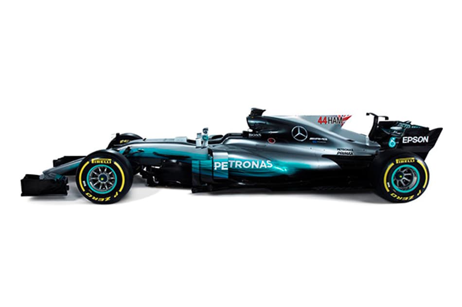 F1: Mercedes revela novo visual com nome e número do piloto