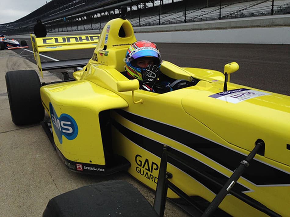 Pro Mazda: Carlos Cunha Filho foi 3º nos dois treinos em Indianápolis