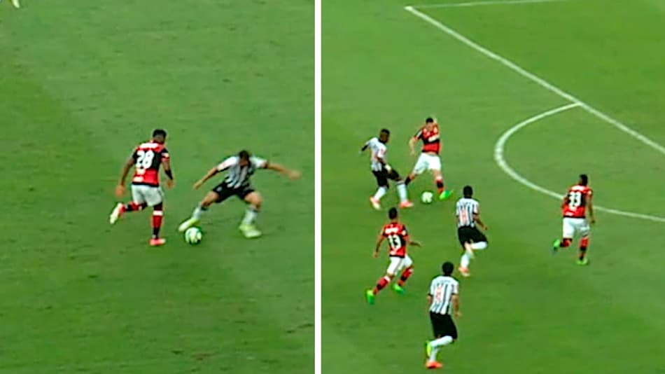 VÍDEO: Rolinho gringo! Berrío e Cazares distribuem canetas em abertura do Brasileirão