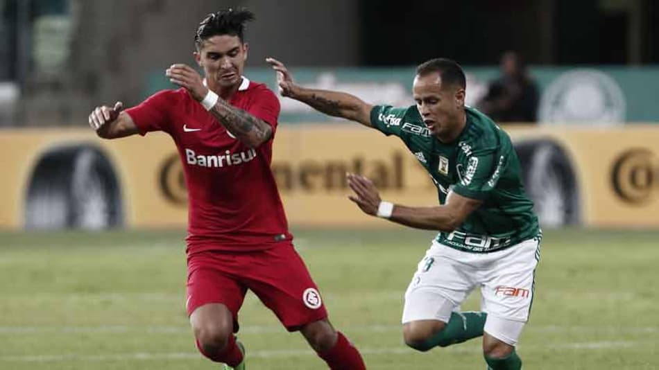 Historicamente, Internacional leva vantagem diante do Palmeiras