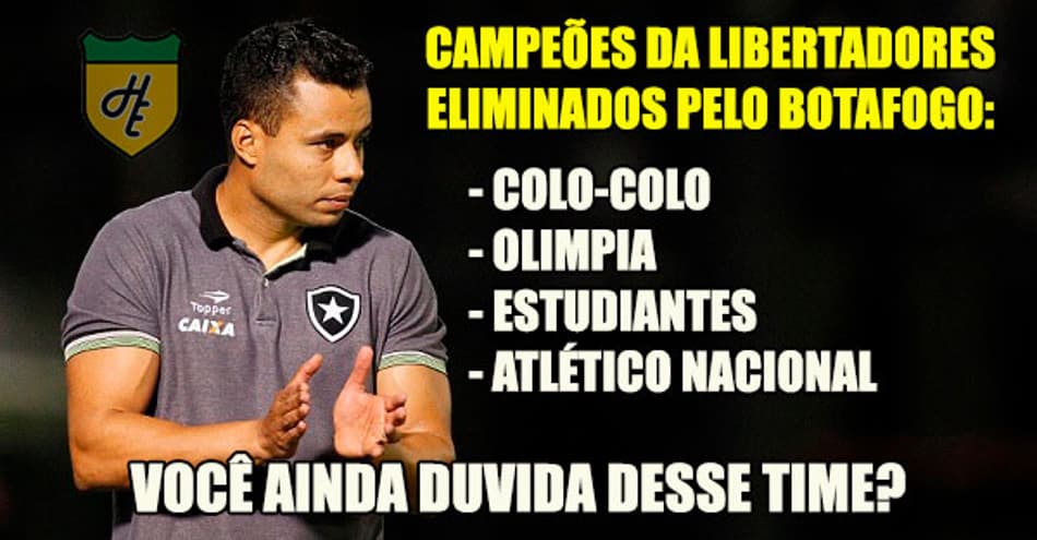 Botafoguenses tiram onda com classificação às oitavas da Libertadores