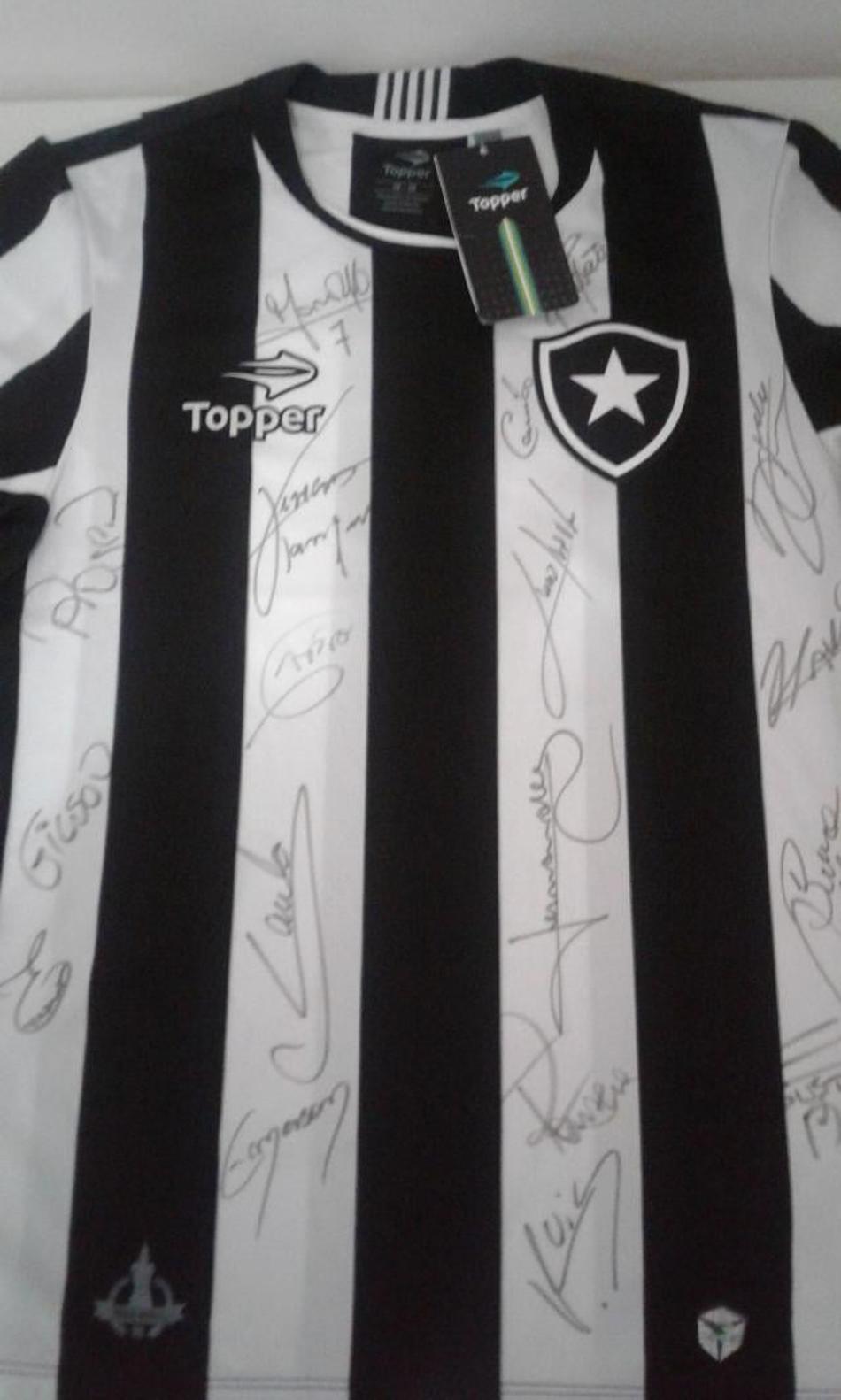 Quer ganhar uma camisa do Botafogo autografada? Leve a melhor em concurso cultural!