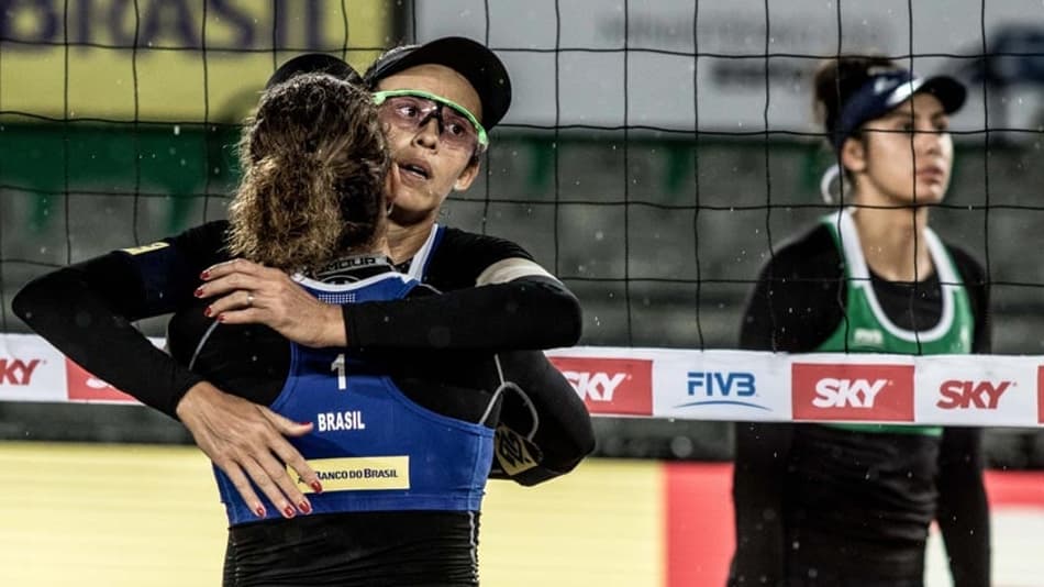 Ágatha/Duda, Bárbara/Fê Berti e Larissa/Talita vão às quartas no Rio